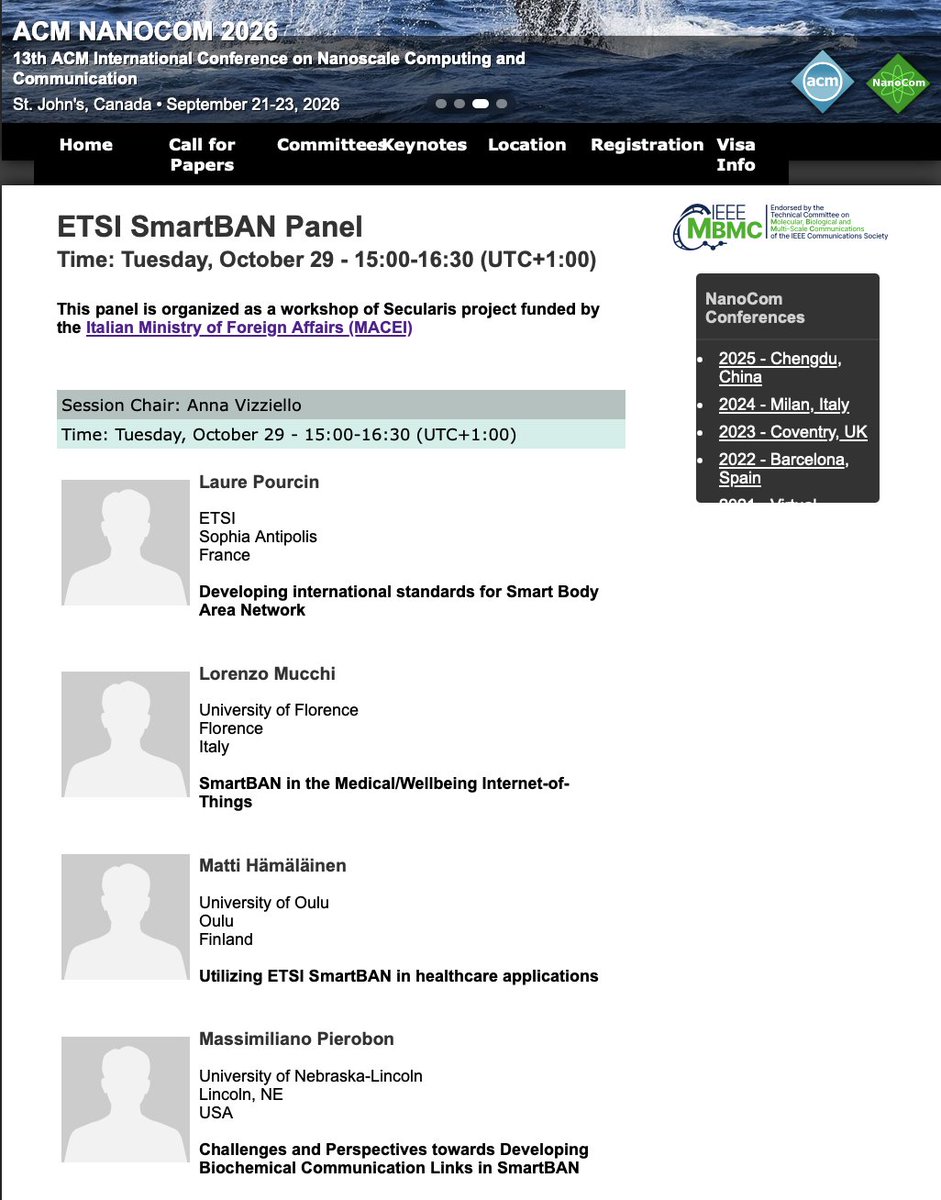CorinneNokel's tweet photo. What's a Smart Body?

#ETSI #smartBAN #IoBNT #6G 

What's the Medical Internet of Bio-Nano Things got to do with it?

ACM NanoCom 2026 #ETSI #SmartBANPanel

https://t.co/vJCpfh0sLf

https://t.co/SkTl6Q9Q1E

https://t.co/3tIz0ZPzbJ

https://t.co/6dfzR9Ww3z

https://t.co/5611xoSbLN https://t.co/UQiURHDe1N