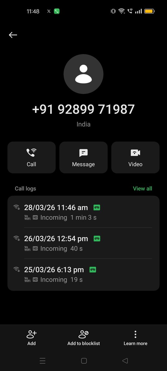 samniit36's tweet photo. You recovery from rupee 112 is calling me and harrasing me over call.
Using abussive language. KINDLY STOP THIS KIND OF ILLEGAL ACTIVITIES. @rupee_112
#rupee112
Its completely out of box RBI guidelines.
@RBI @RBIsays kindly baan this application this is completely fraud app. https://t.co/sRHgWKZOYB