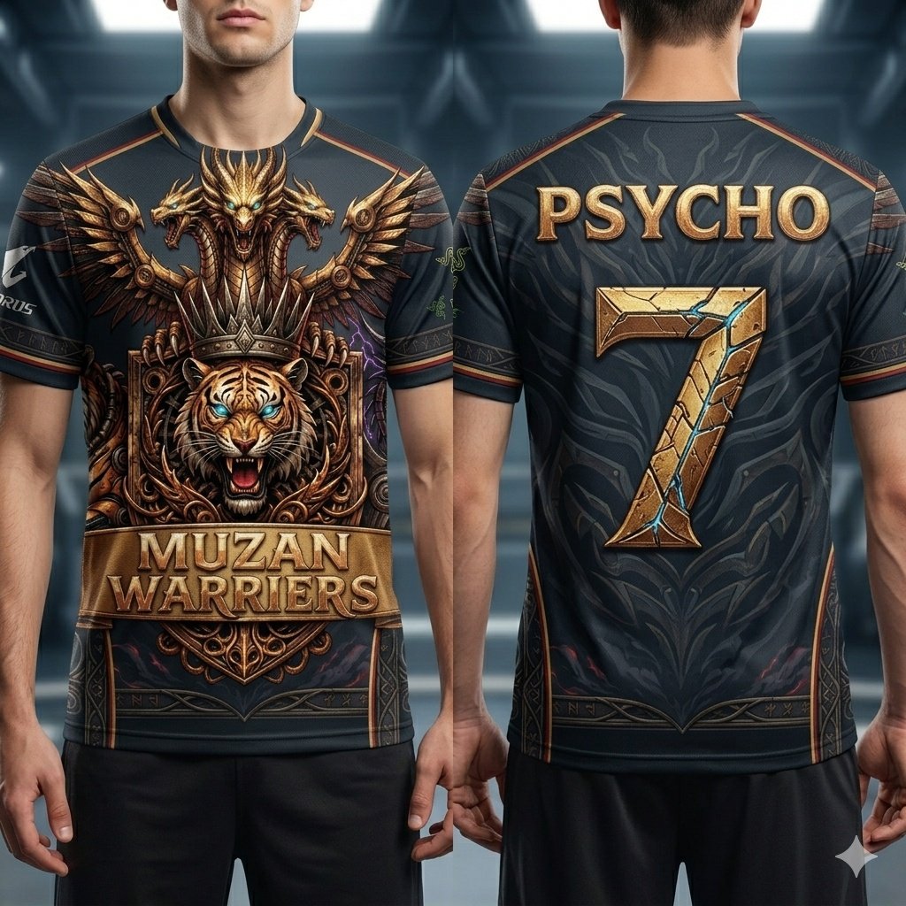 SPLOfficials's tweet image. 🔥 MUZAN WARRIORS 🔥

Draped in power, styled with attitude — this jersey isn’t just worn, it’s owned. 💥
Every thread speaks of dominance, every color reflects fearless energy.

#MuzanWarriors
#Jersey #SPL