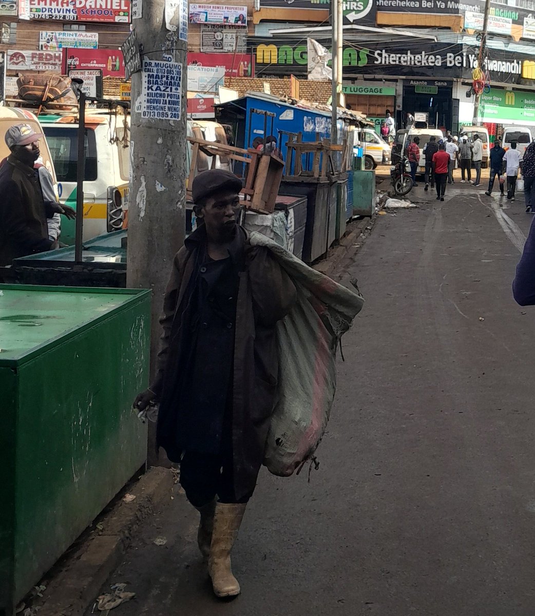 Bandit unafanya nini ruiru na magunia kwa mgongo