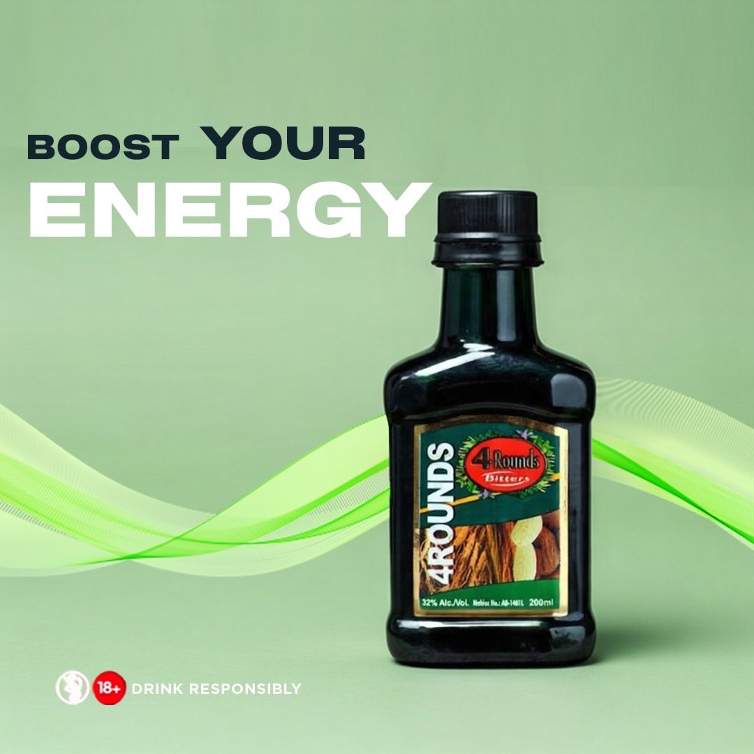 When body say “I tire”
But hustle say “one more round.”

4Round Bitters, boost your energy, finish strong.

#4RoundBitters #EnergyGuide #Explore #StreetBitters #ExplorePage