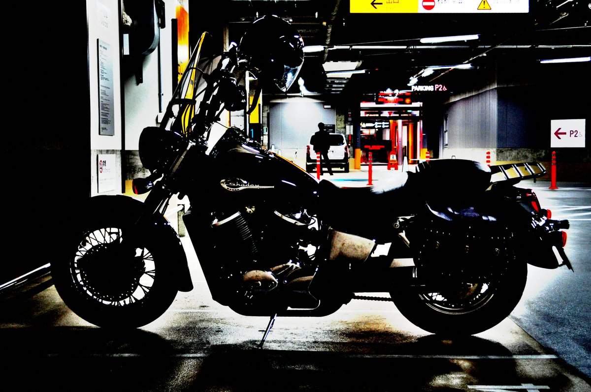 bluebeatsu's tweet photo. 【愛車撮影記録】
本日、バイク日和。
HONDA Shadow400 (2003-)
-2026年NikonD5000撮影-
#写真 #写真好き #カメラ #カメラ好き
#honda #shadow400 #motorcycle
#NIkon #NikonD5000 #photography https://t.co/gf1gxy2W4n
