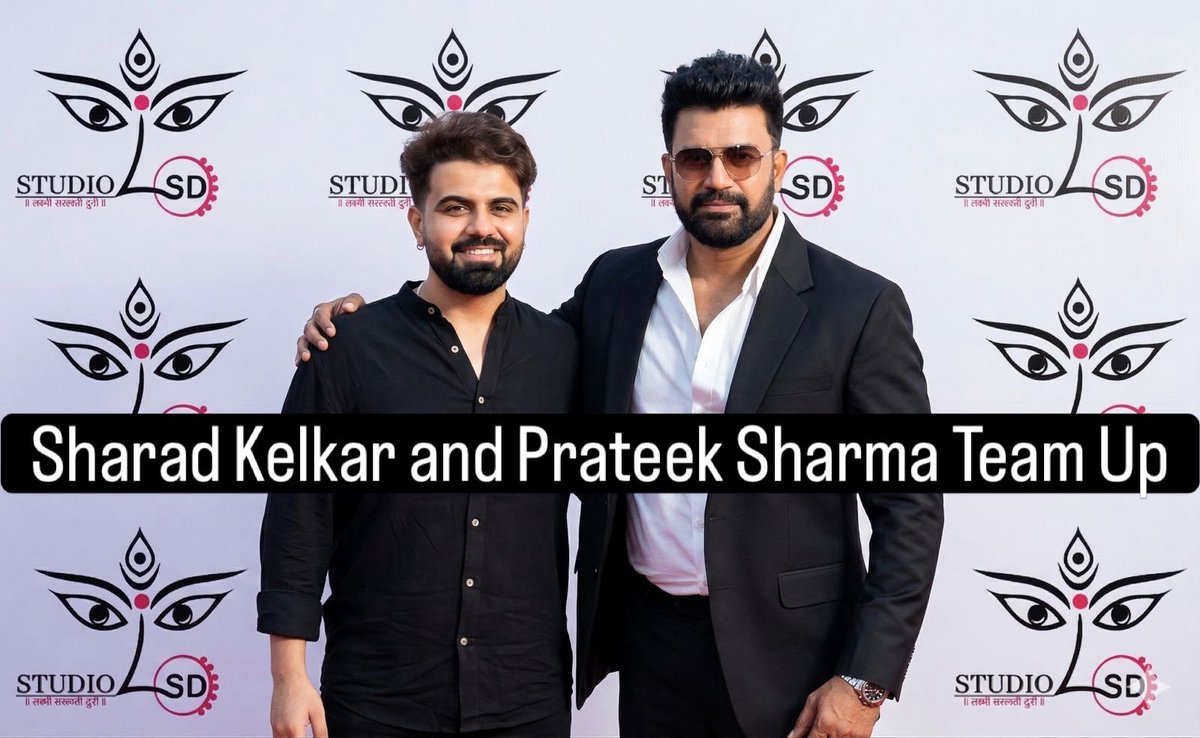 Tutejajoginder's tweet photo. Expect nothing less than compelling, high-impact content, as hitmaker #PrateekSharma meets powerhouse performer #SharadKelkar
The duo teams up under SKK Entertainment and #StudioLSD
@SharadK7 #SKKEntertainment
#TummSeTummTak #Bollywood #IndianCinema #WebSeries #OTT #ContentCreation #EntertainmentNews #Filmmaking #Baahubali #HarHarMahadev #IndianStorytelling