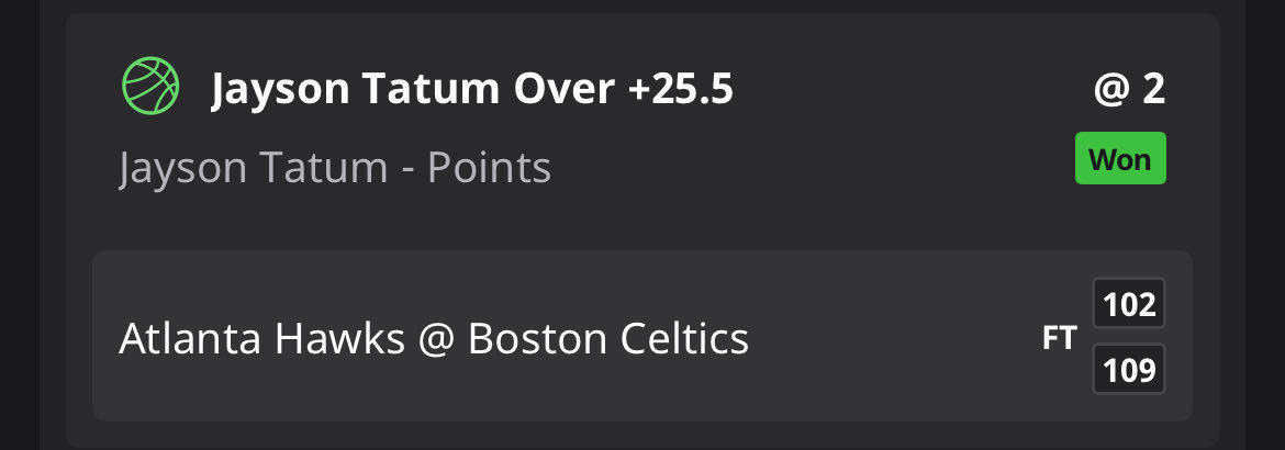 Haiicho's tweet photo. Cash Jason Tatum over 25.5 points . Posted it on my free telegram link. Join link in bio . https://t.co/Weaj2zsRGQ