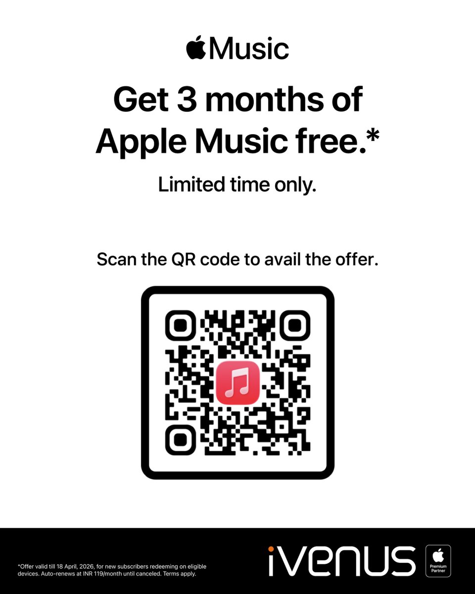 iVenus Apple Premium Partner tweet media