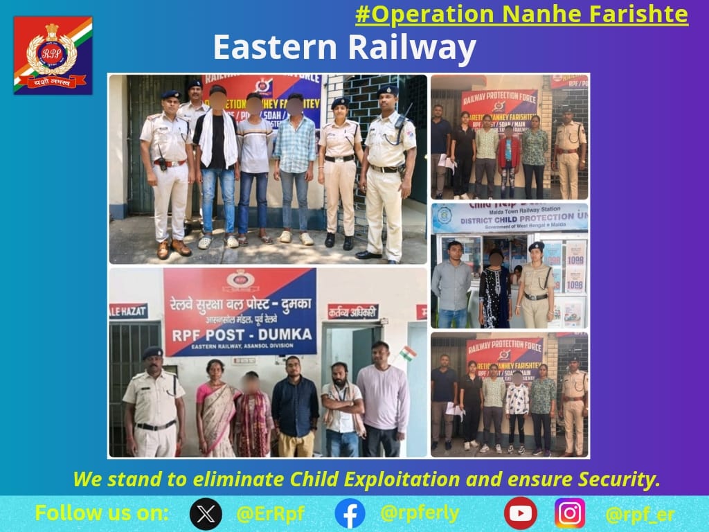 RPF Eastern Railway tweet media