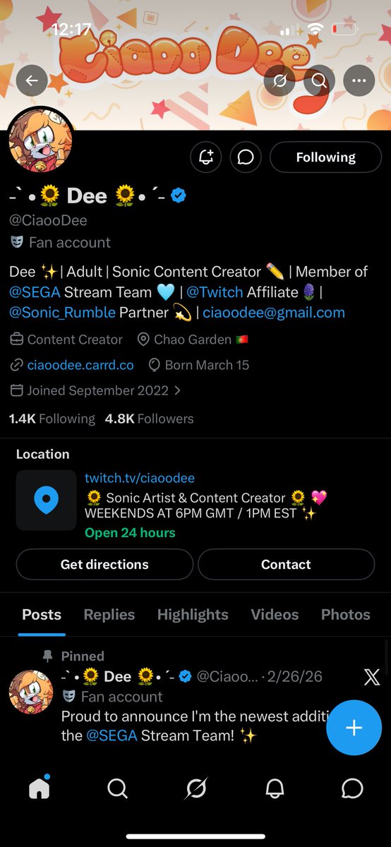 Dorito The Nacho-hog/Jessica the Shinobi Cat Rider tweet media