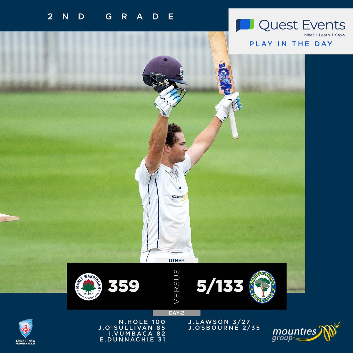 Manly Cricket tweet media