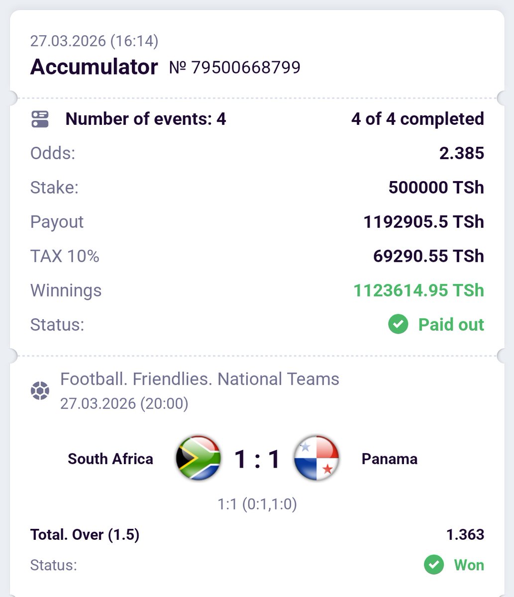 Raisi wa Betting Tz tweet media