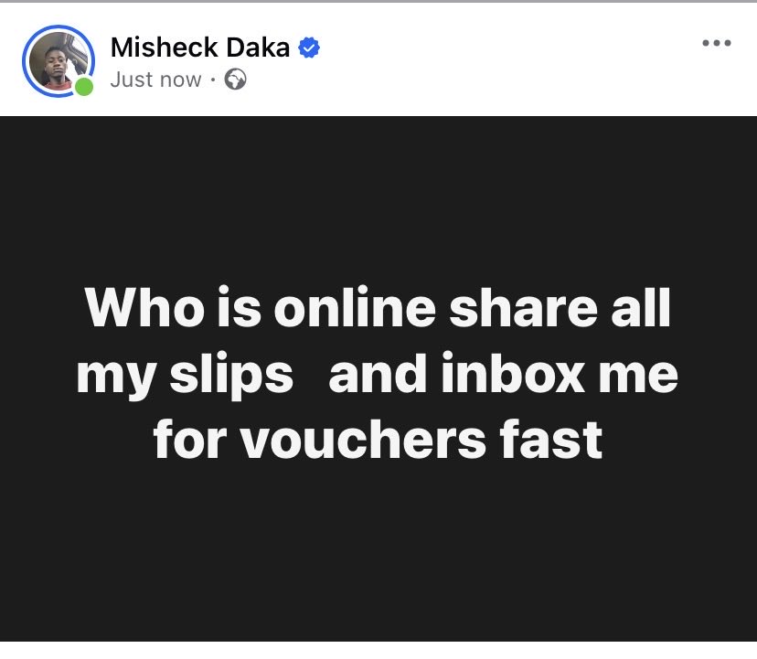 Misheck tweet media
