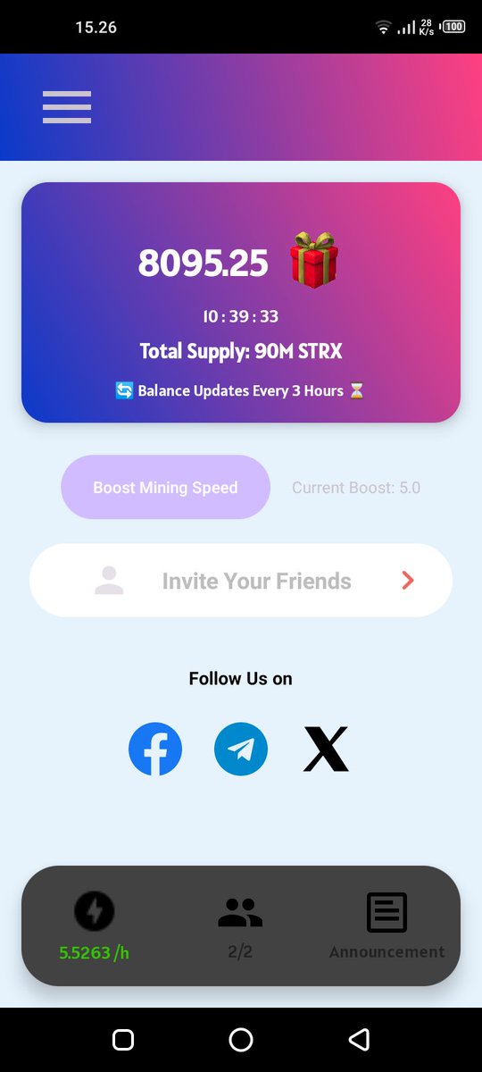 m312782's tweet photo. @openmainnet Use my reff guys 👉🏻 wardana

Join StarX Network! Use my invite code: wardana

Download the app here:
https://t.co/5Bi8OWjw3W https://t.co/kj4CnfTNcj