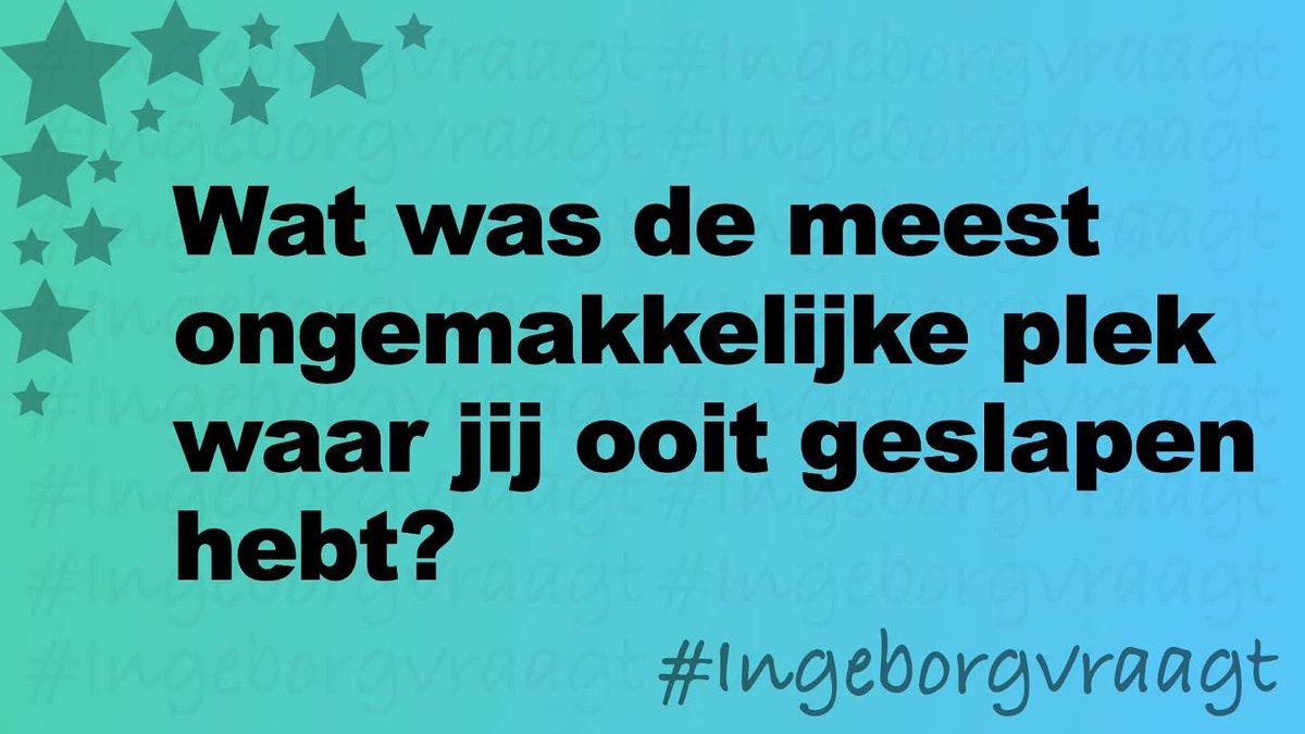 #IngeborgVraagt🍀😇 tweet media