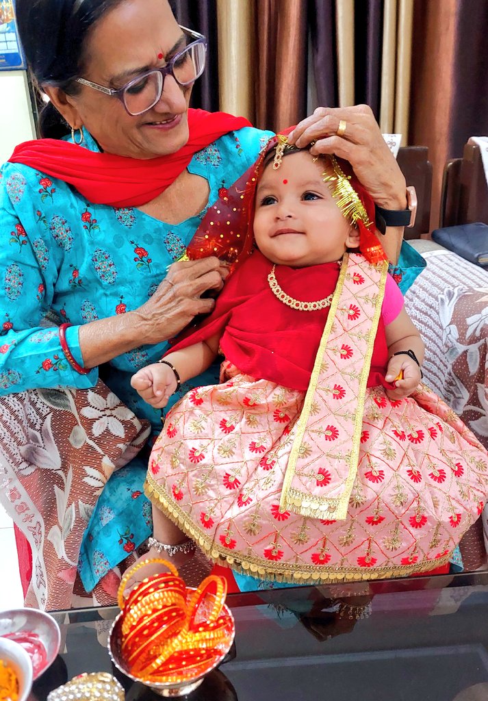 ManuGulati11's tweet photo. Navratri this year was less about seeking for the self &amp; more about the grace of surrender-a humble gratitude of the effulgent joy that has transformed our home.May Durga Maa grant each one of us the strength to weather life' shadows &amp; stillness to cherish its delicate blessings. https://t.co/WqBMxTL2lC