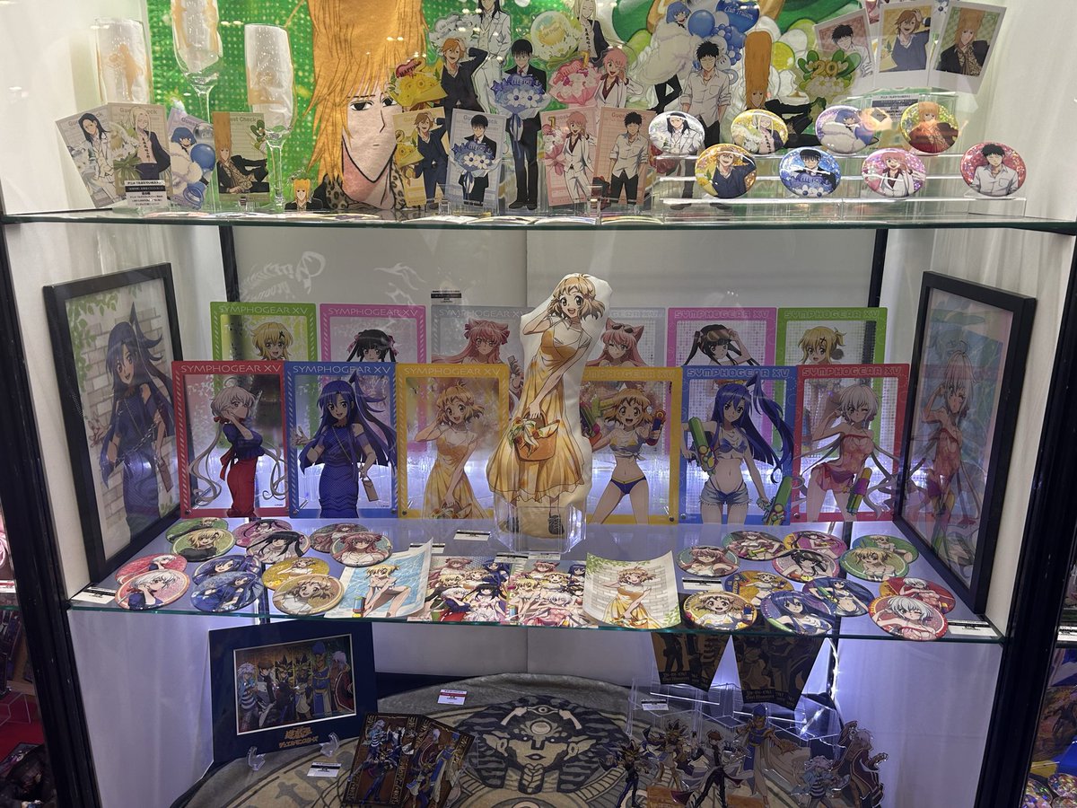 hat_5963's tweet photo. アニメジャパン
シンフォギア3回チャレンジ！ https://t.co/E6JoLzqKLl