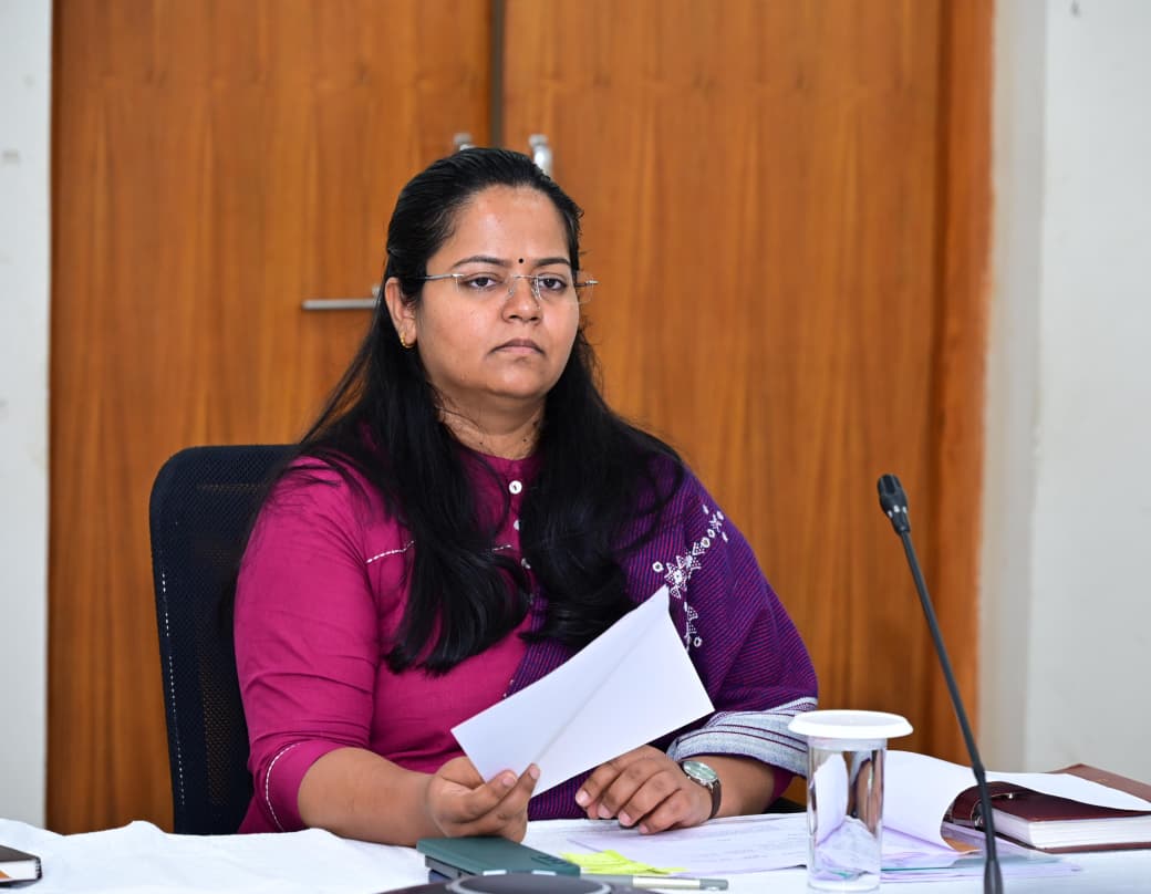 The District Collector, along with the District SP, Additional ...