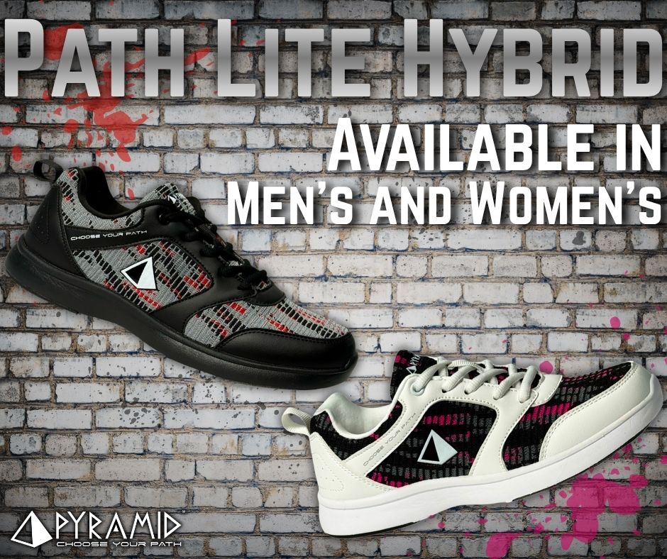 🎳 Light on your Feet, Built for the Path 👟🎳

ow.ly/iBnb50YtEuc

The new Pyramid Path Lite Hybrid Mesh bowling shoes are your new go-tos!

Its ultra-lightweight design is both stylish and breathable. Built with microfiber slide soles and a removable footbed, you'll be