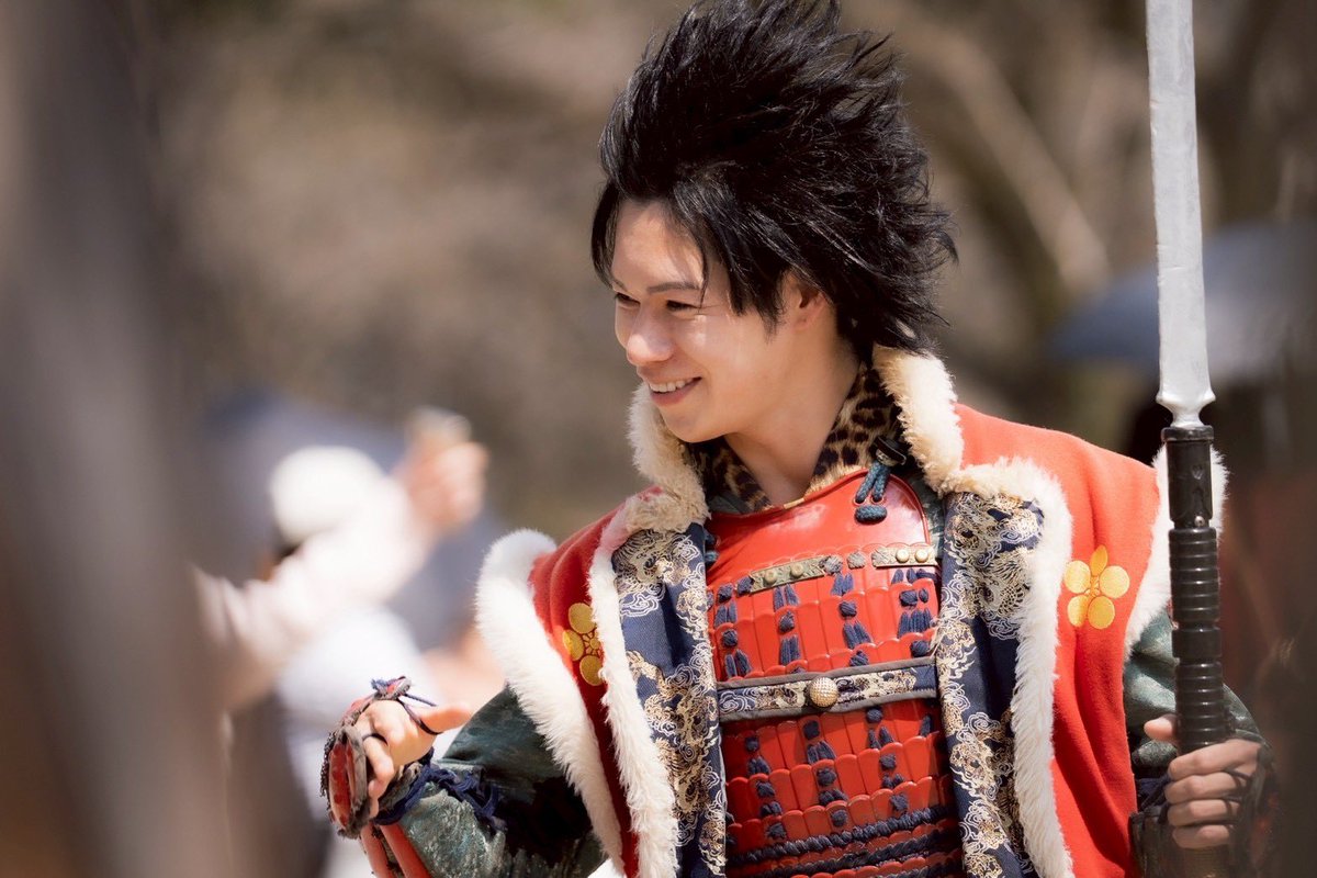 前田慶次(名古屋おもてなし武将隊)3/28名古屋城にて出立 tweet media