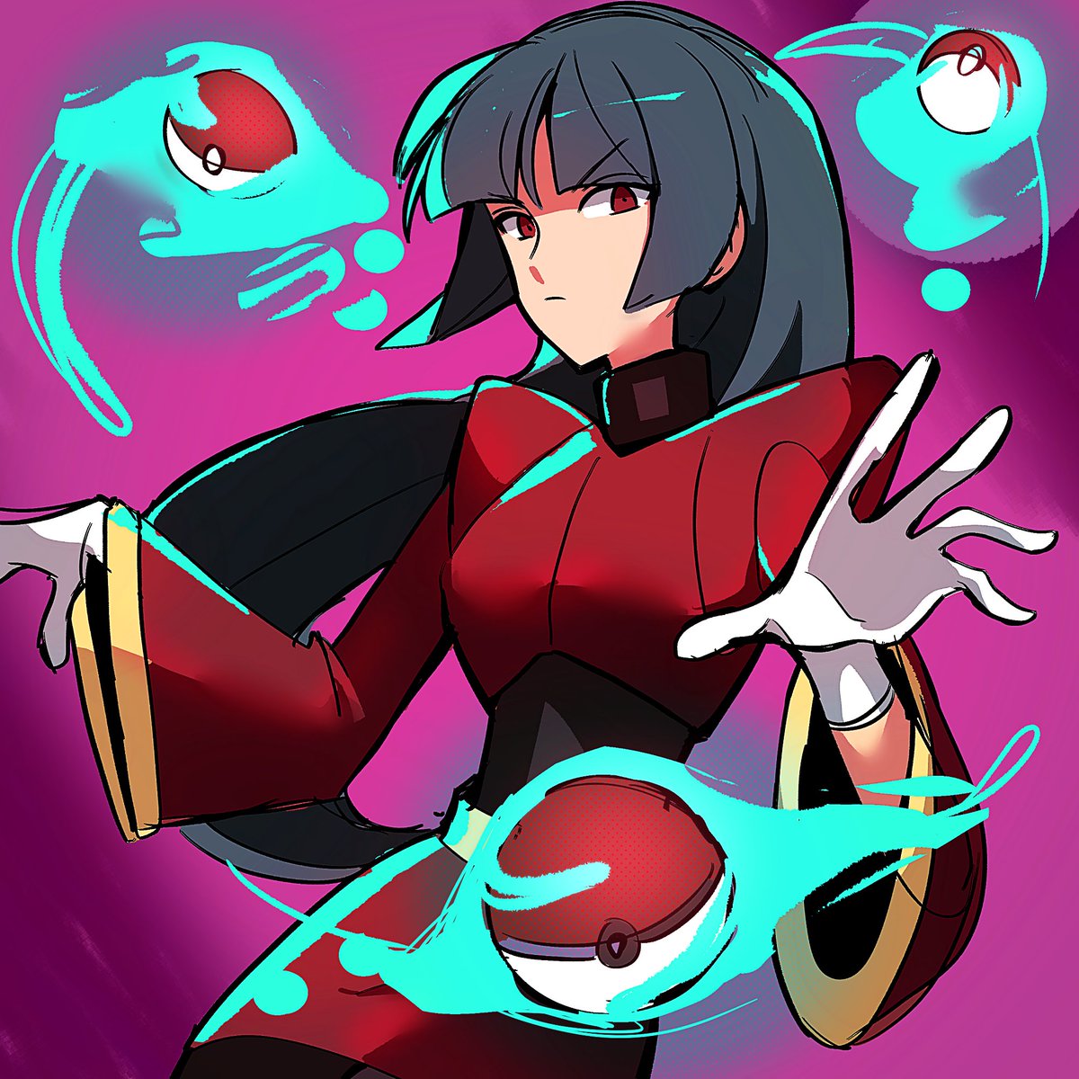 🍓🍋🥝cozy august 🌸💐living large in lumiose tweet media