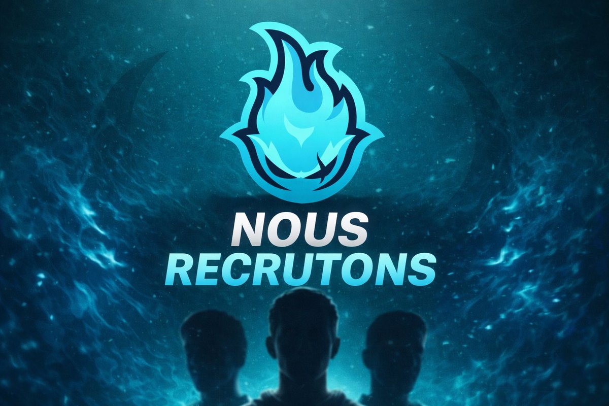 BuRninG_eSport's tweet photo. ✍️NOUS RECRUTONS✍️

Afin d’accroître la structure, nous recrutons aux postes suivants : 

💻Community Manager 
🎥 Caster 

Nos DM sont ouverts !📩

@Cherche1Equipe | @Cherche_1Groupe https://t.co/zbZlSrNmf6