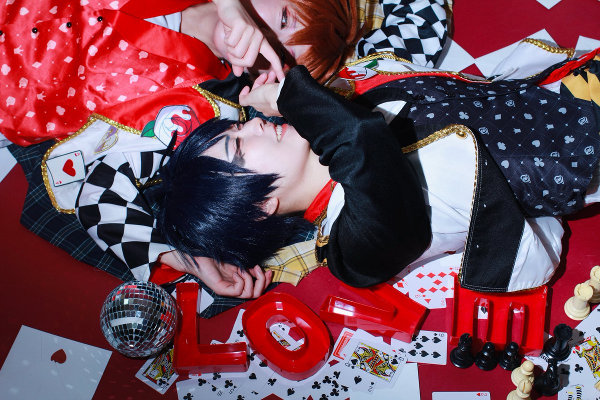 kyk_03g's tweet photo. ※cosplay
─────── 
難しいことはよくわからないけどさ、
お前といると楽しい、ってことだけは
確かにわかるよ
─────── 
♠️ 小雪
❤️ @chiri_menjakk0 
#twstコスプレ https://t.co/hUvOblW928