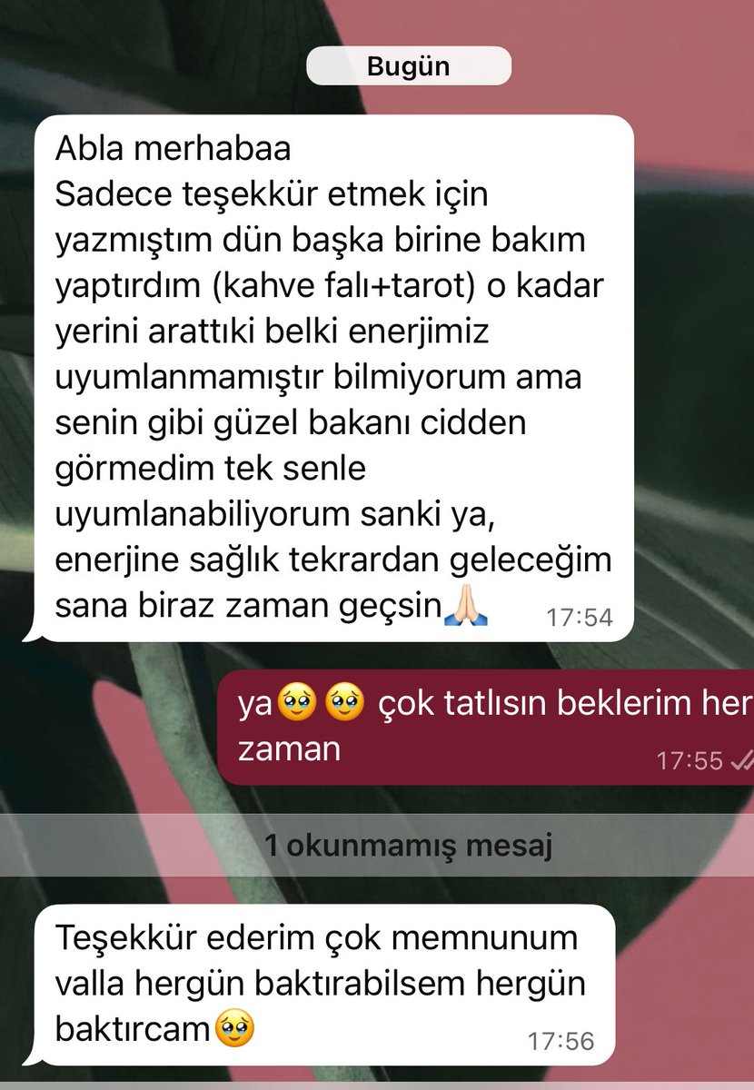aldığım en iyi dönüşlerden birini aldım..