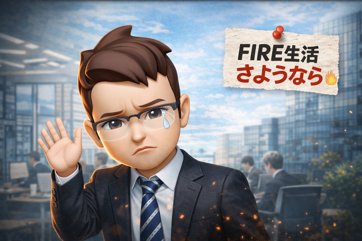 炎ノ介🔥@FIRE資産取り崩し生活 tweet media