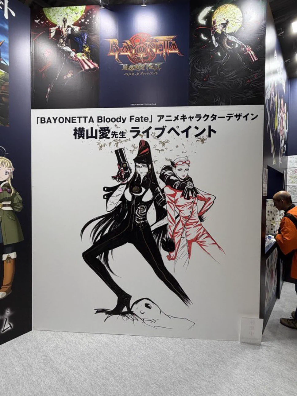 BAYONETTA ベヨネッタ 横山愛先生 直筆サイン色紙 アニメジャパン Baeyonetta on X: 