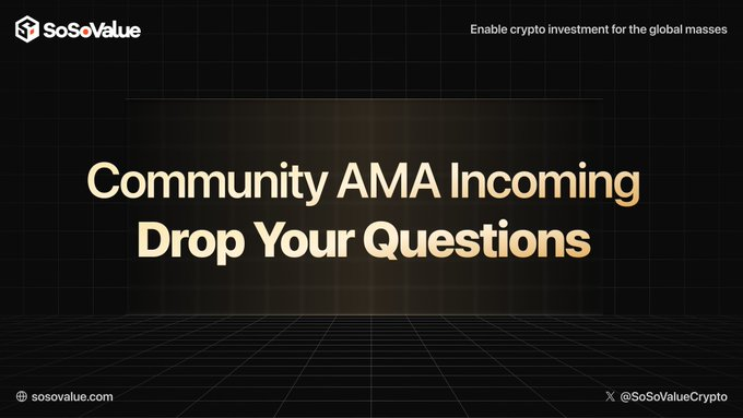 BenjaaYa's tweet photo. 🚨 @SoSoValueCrypto just confirmed a community AMA is coming up on March 31, 2026

The co-founding team will be live to interact with the community

If you have any questions (especially about the verification) you can ask and get direct answers from the team

📸 - APRIL✅ https://t.co/Jabzu947Az