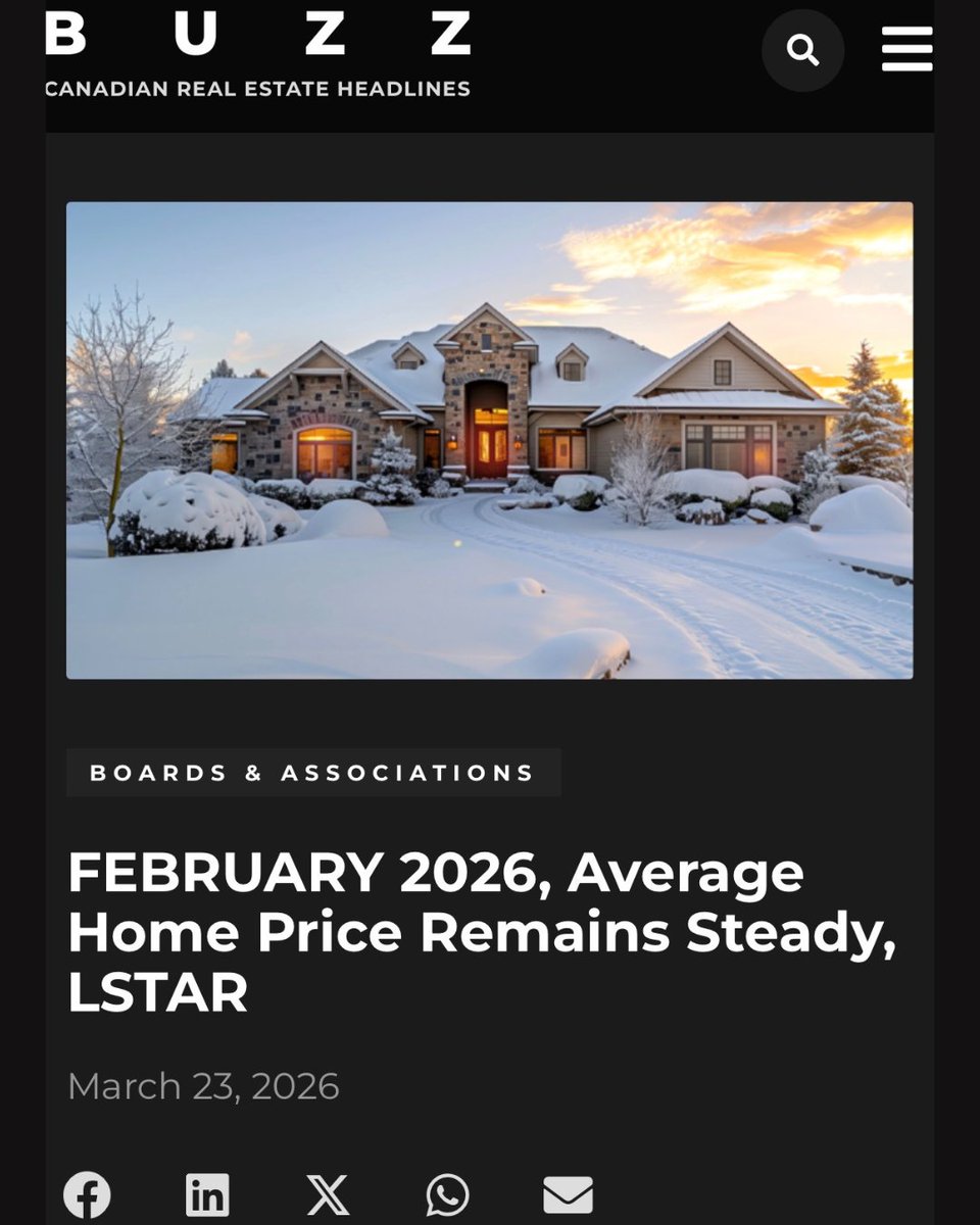 BUZZ Worthy News, Canadian Real Estate Headlines tweet media