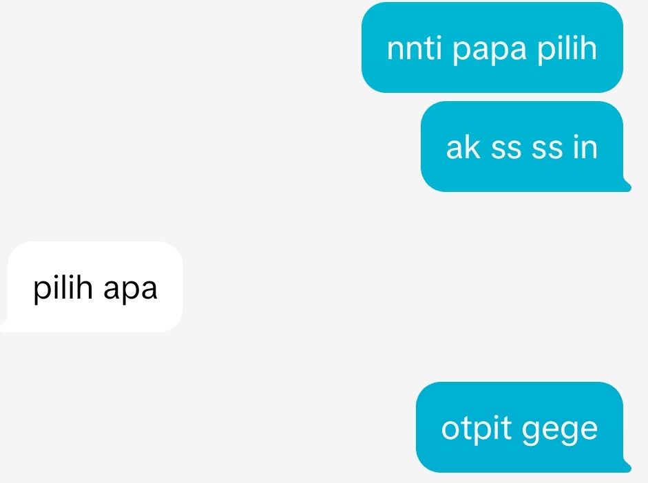 halmaheralea's tweet photo. percakapan as ortu gege (gentala) https://t.co/Y37CCffo6U