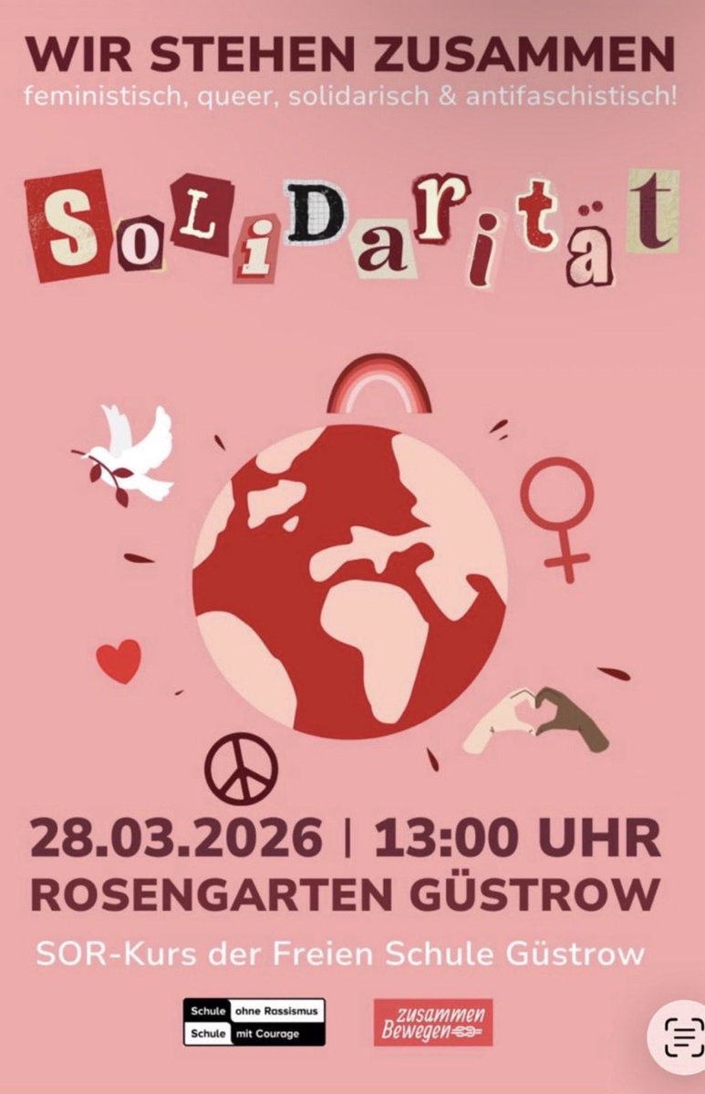 rostock's tweet photo. Solidarisch in Güstrow https://t.co/DL1i40bCt4