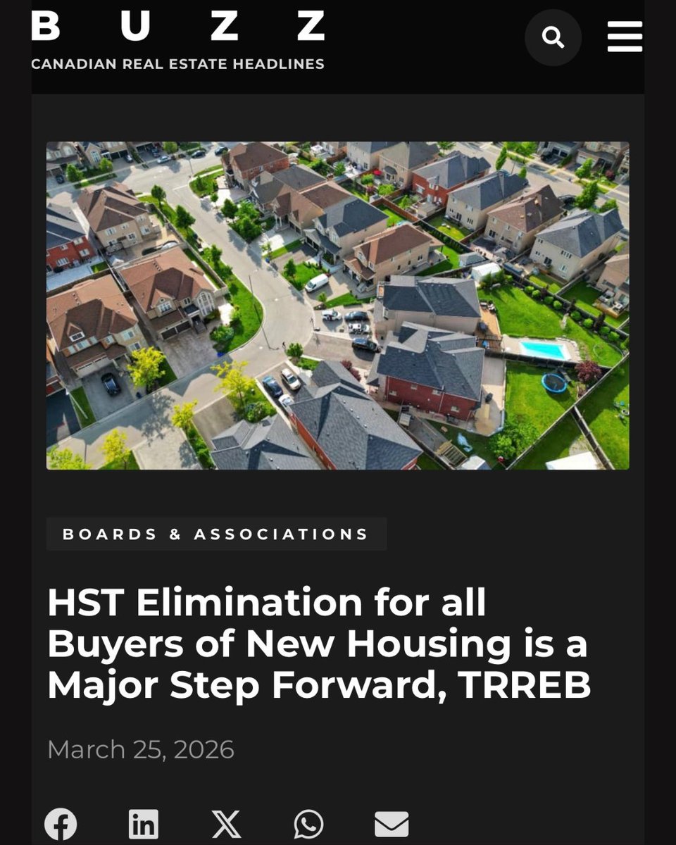 BUZZ Worthy News, Canadian Real Estate Headlines tweet media