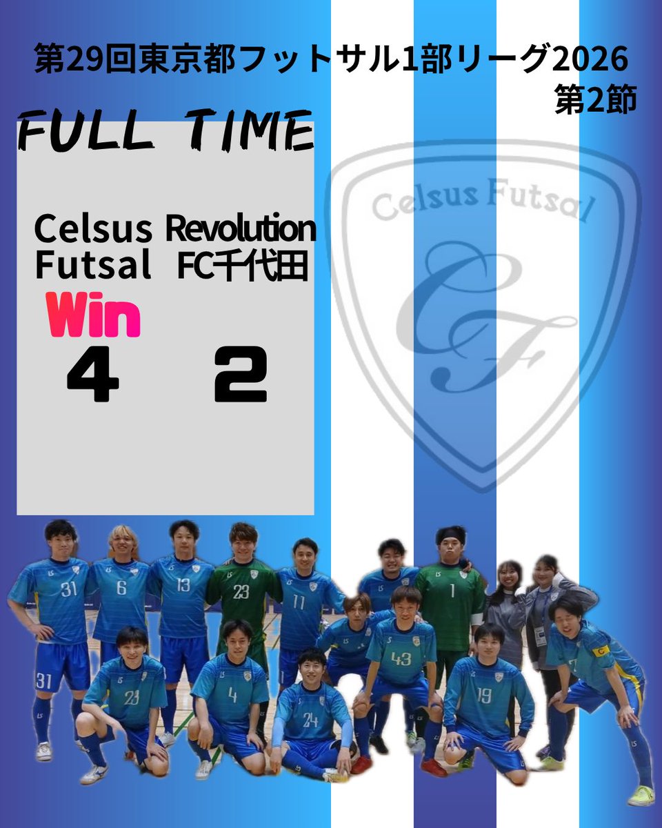 CelsusFutsal's tweet photo. https://t.co/F0FRQhSaFL