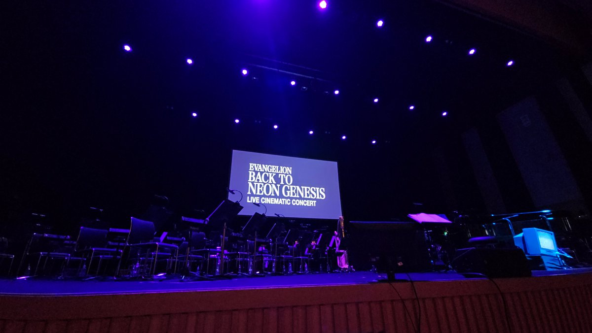 kt_666's tweet image. エヴァンゲリオン🎼オーケストラコンサート🎻
EVANGELION BACK TO NEON GENESISの本公演初演👏in大阪

セットリスト最後は「偽りの、再生」で確定演出で盛り上げてからの生歌「魂のルフラン」でほぼ補完されかけました！😇

#エヴァンゲリオン #BackToNeonGenesis #EVANGELION #エヴァ30