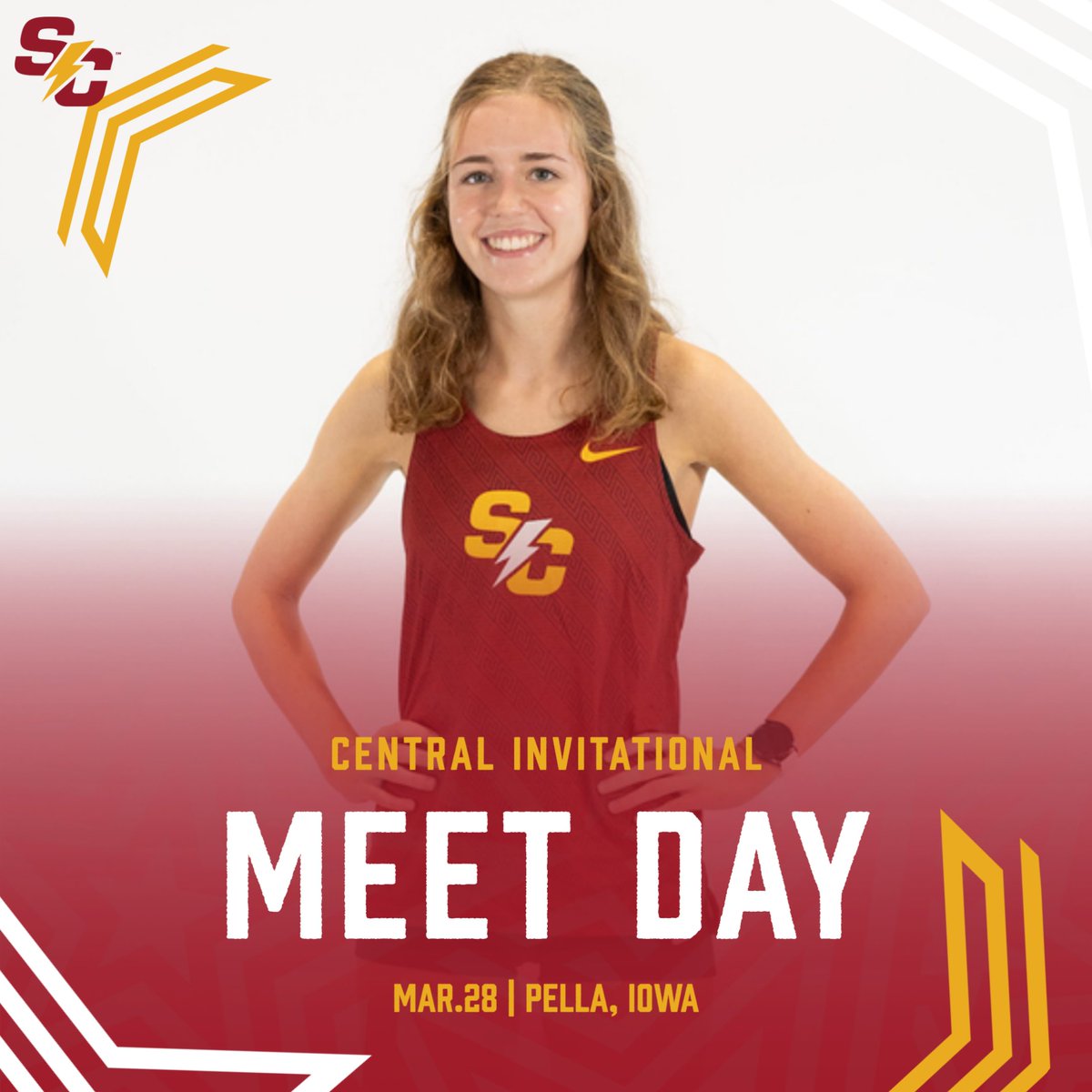 Kicking off the outdoor season ☀️

🆚 Central Invitational
📍 Pella, Iowa
📊/🖥️ linktr.ee/simpsonxctf

#rollriversTF #d3tf