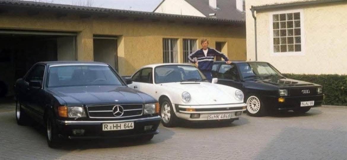 🇩🇪 Walter Röhrl 🇩🇪 The 1980 and 1982 WRC Champion with his car ...