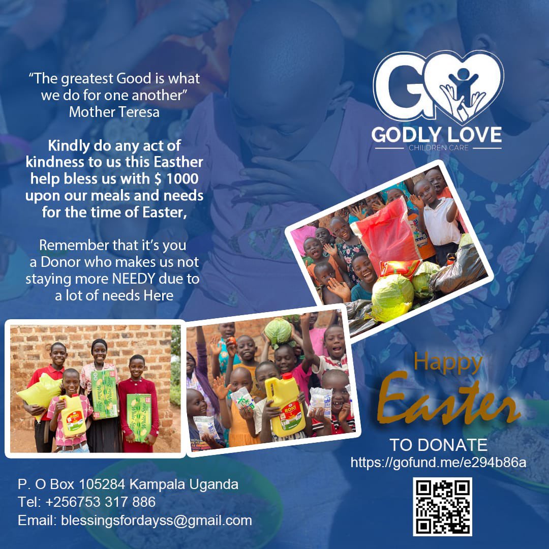 Can you be a #blessing to us this Easter,
#support our goal.
gofund.me/e294b86a
#share