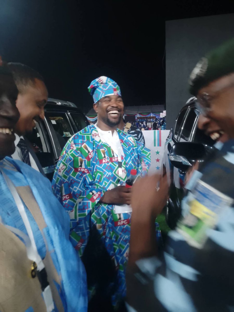 ahmad_ngohi's tweet photo. Poster Boy of the Marine and Blue Economy 🌊@FMoMBENigeria. Engr. Ibrahim @abba4779 Umar, FNSE,@abba4779 earlier on his way to the 8th APC @OfficialAPCNg National Convention @nigerianports  
@woye1  @UMARDONGAS @flexiblenancy @_hafsat_paki @ameen_amshi @wujeyuram @Miss_Halimatu https://t.co/Hw1EfwjJIN