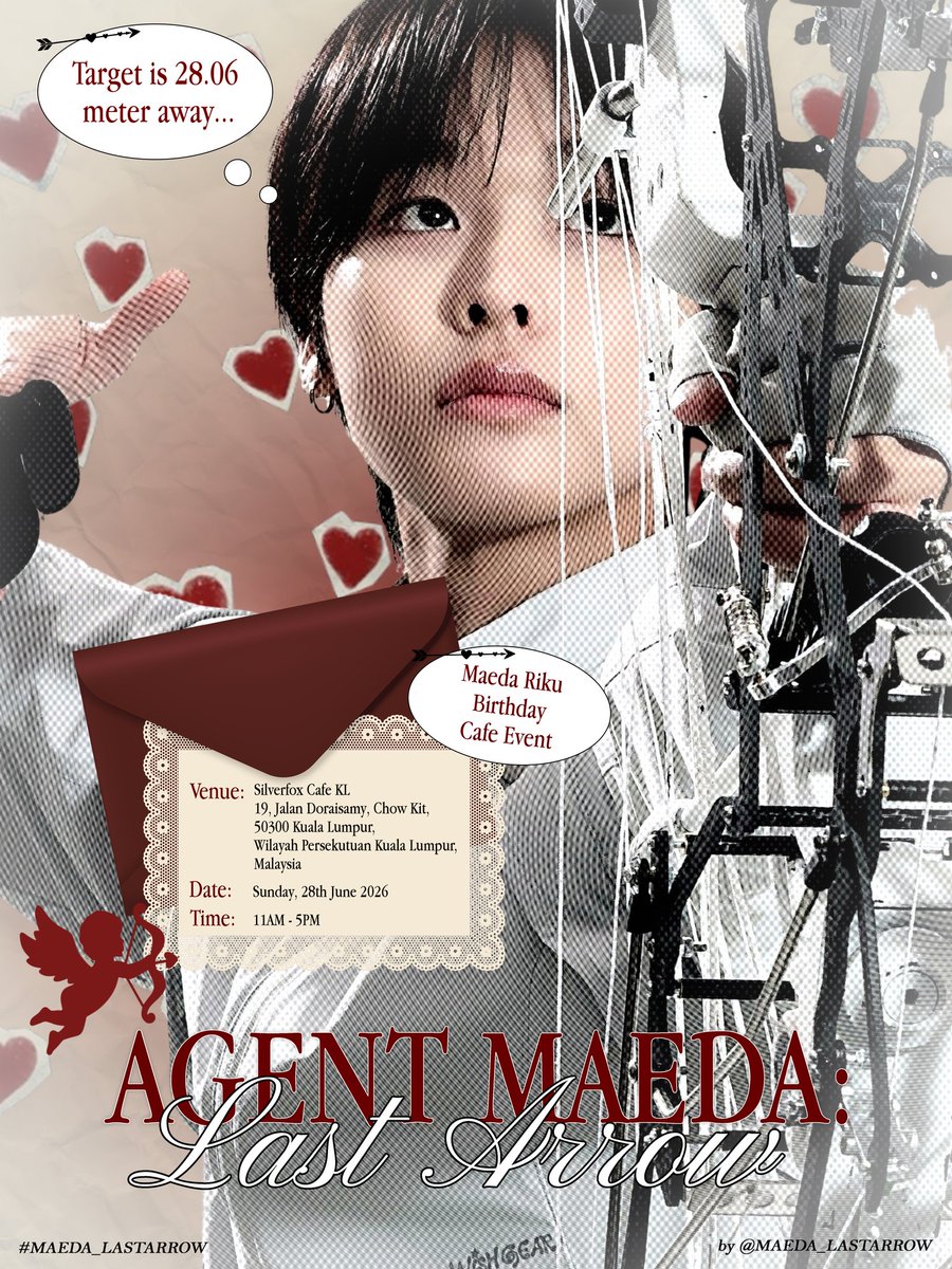 Agent Maeda: Last Arrow ˚₊ · »-♡→ tweet media