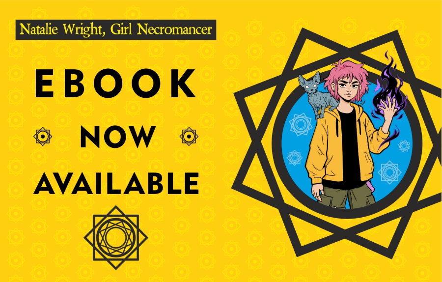 CaseyELane88's tweet image. "Natalie Wright, Girl Necromancer" is now available as an ebook. All major sellers: books2read.com/natalie-wright…

#WritingCommunity #LGBTQbooks #SapphicReads #UrbanFantasy