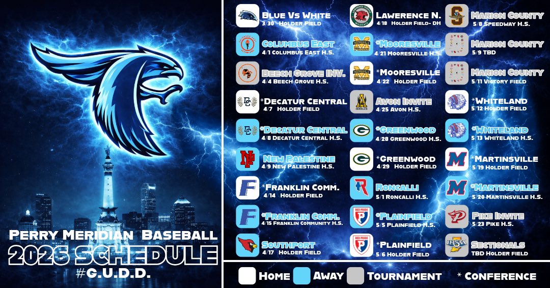 Perry Meridian Baseball tweet media