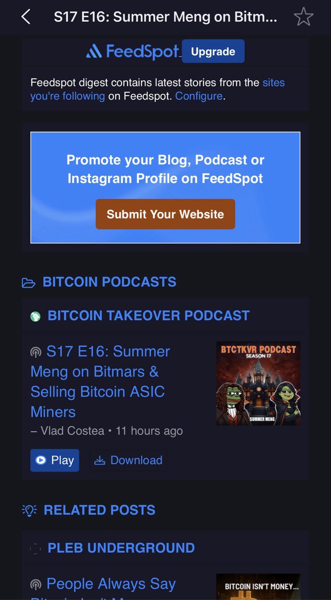VLAD HOSTS THE BEST PODCAST IN BITCOIN tweet media