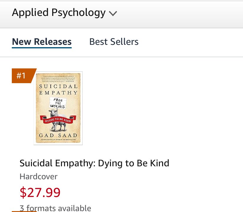 Gad Saad tweet media