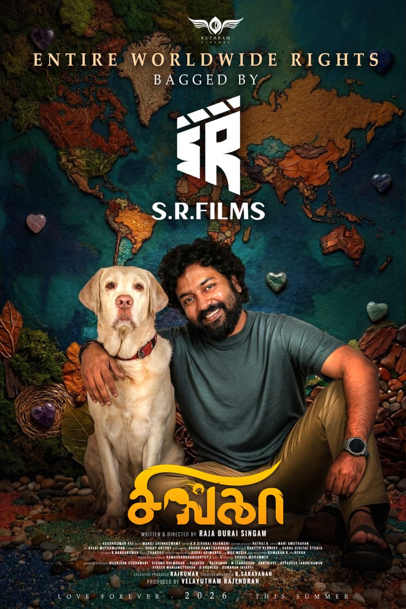 RDBalaji's tweet image. Worldwide rights of @moulistic's #Singha is acquired by @srfilmsrelease !!

Get ready for a heartwarming entertainer in theatres from this Summer 🐕

Presented by: @srfilmsrelease @Ruthramcinemas 

@sduraisingam2 @ManojChinnaswa1 @anthonydaasan @its_mebobs @ProRekha @TheBrandMax