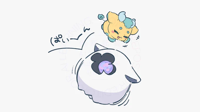 リクエストありがとうございました! いまだにさんのオトモとンチャのサイズ感がよくわからない
