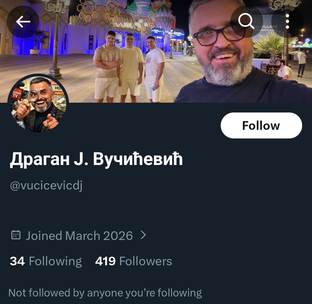 Mirko Topalovic official tweet media