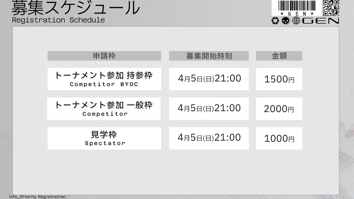 Gen 4.0 🗓4/25 スマブラオフ大会 tweet media