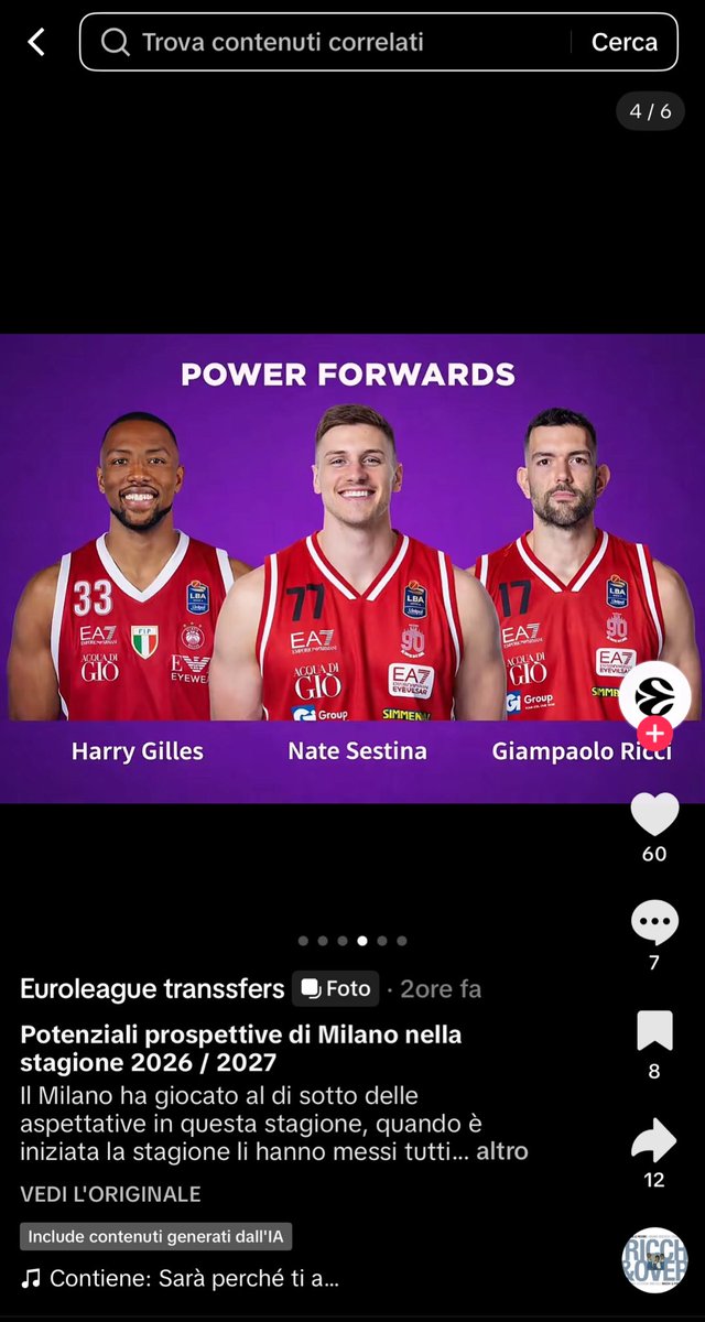 24/11/2025: L'OLIMPIA MILANO È LIBERA tweet media