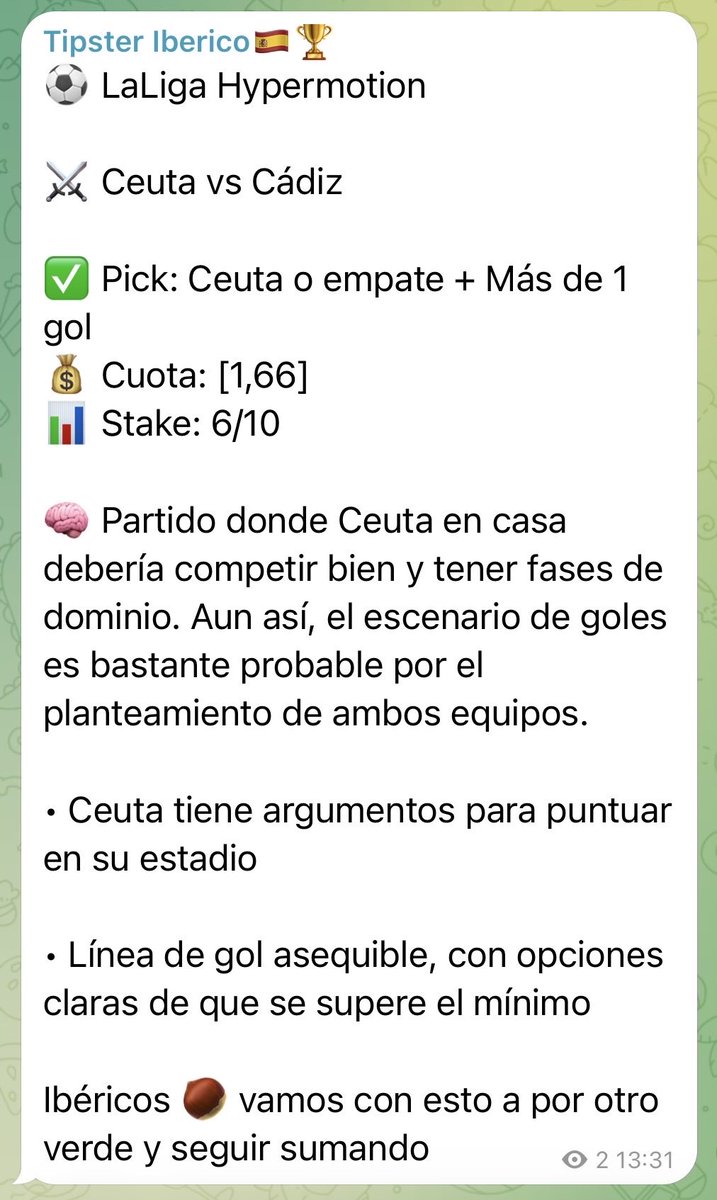 TipsterIberico's tweet photo. Buenas chicos 👋

Hoy dejamos por aquí este pick. Hay bastante trabajo detrás de esta selección: análisis de dinámica, mercado y contexto del partido.

Ya lo tenéis también en el canal 📲

Vamos con ello 💸 #apuestas #Pronósticos #Bet #ATP #Miami #acertada https://t.co/hPAvp5dSNO