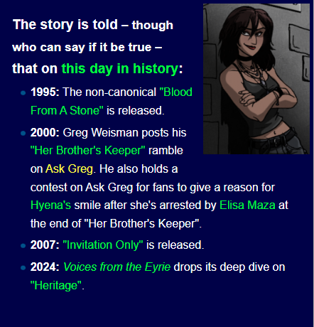 Voices from the Eyrie - A Gargoyles Podcast tweet media